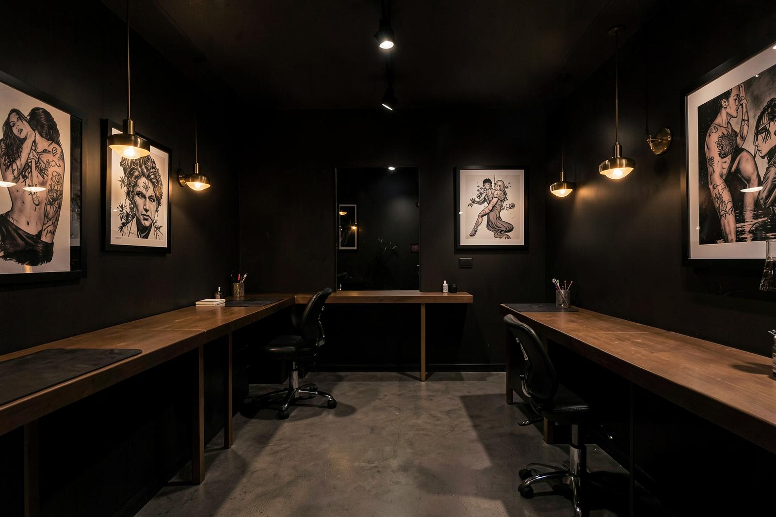 Studio work by Studio at Black Halo Studios